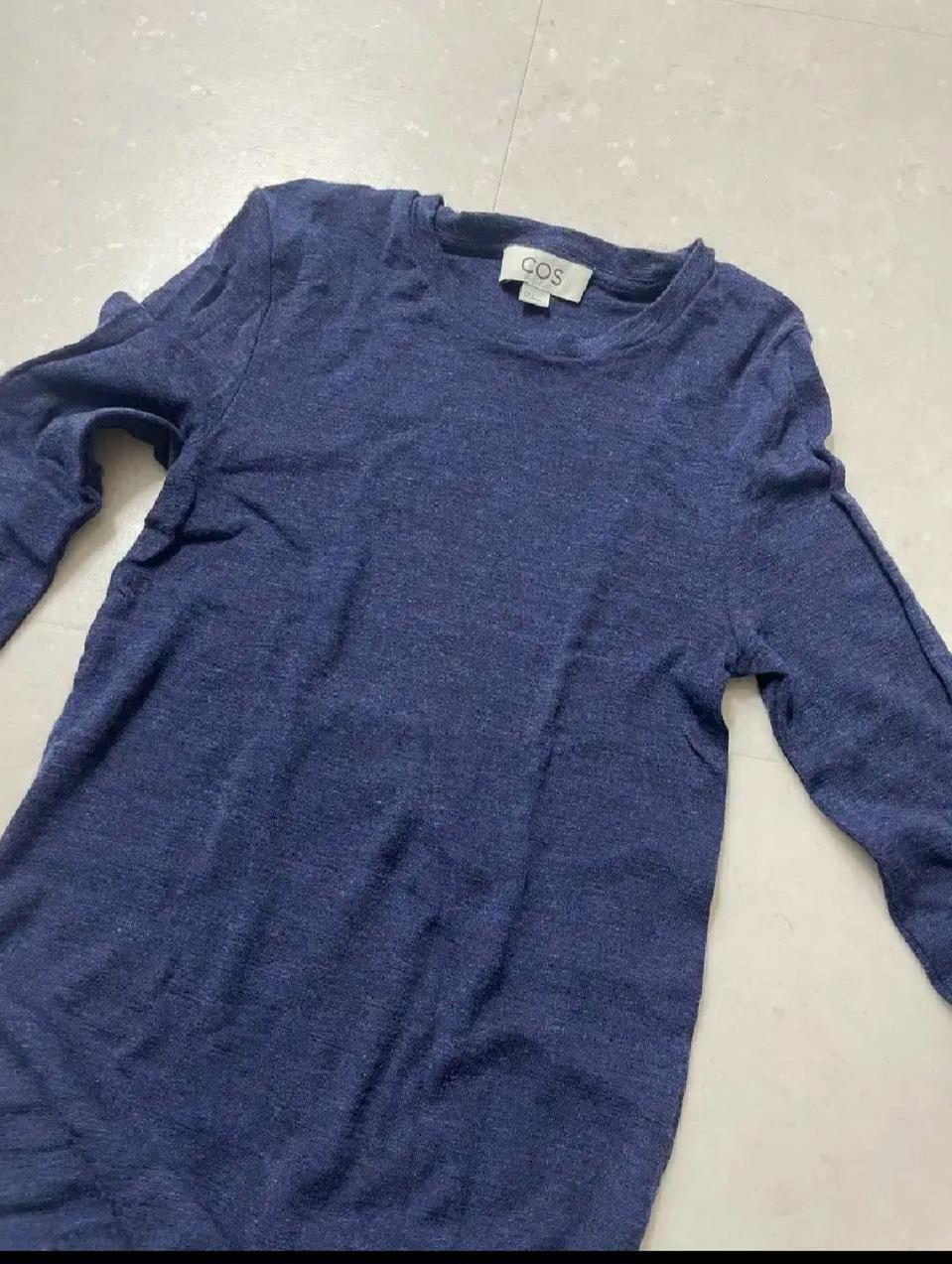 cos크루넥메리노울탑