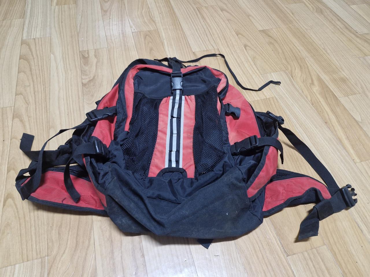 등산용 가방 배낭 백팩 (빨간색)