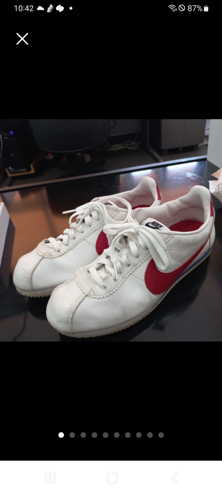 [275] (W) 나이키 클래식 코르테즈 레더 포레스트 검프 2017