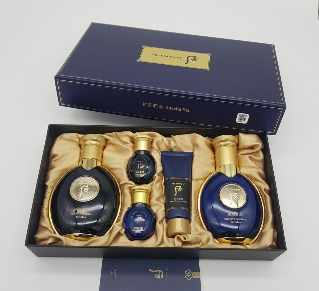 더후 남성화장품 자양기초세트