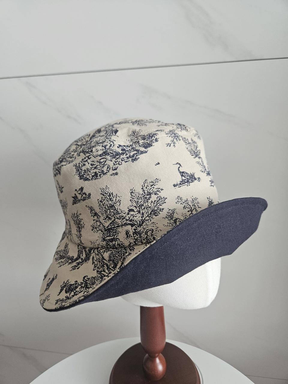 핸드메이드 양면모자 명화