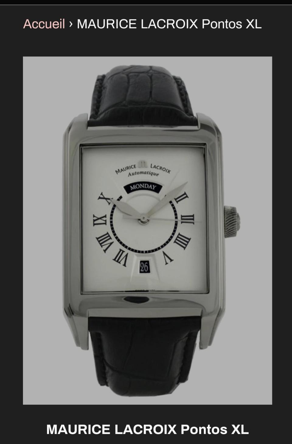 모리스 라크로와 폰토스 시계