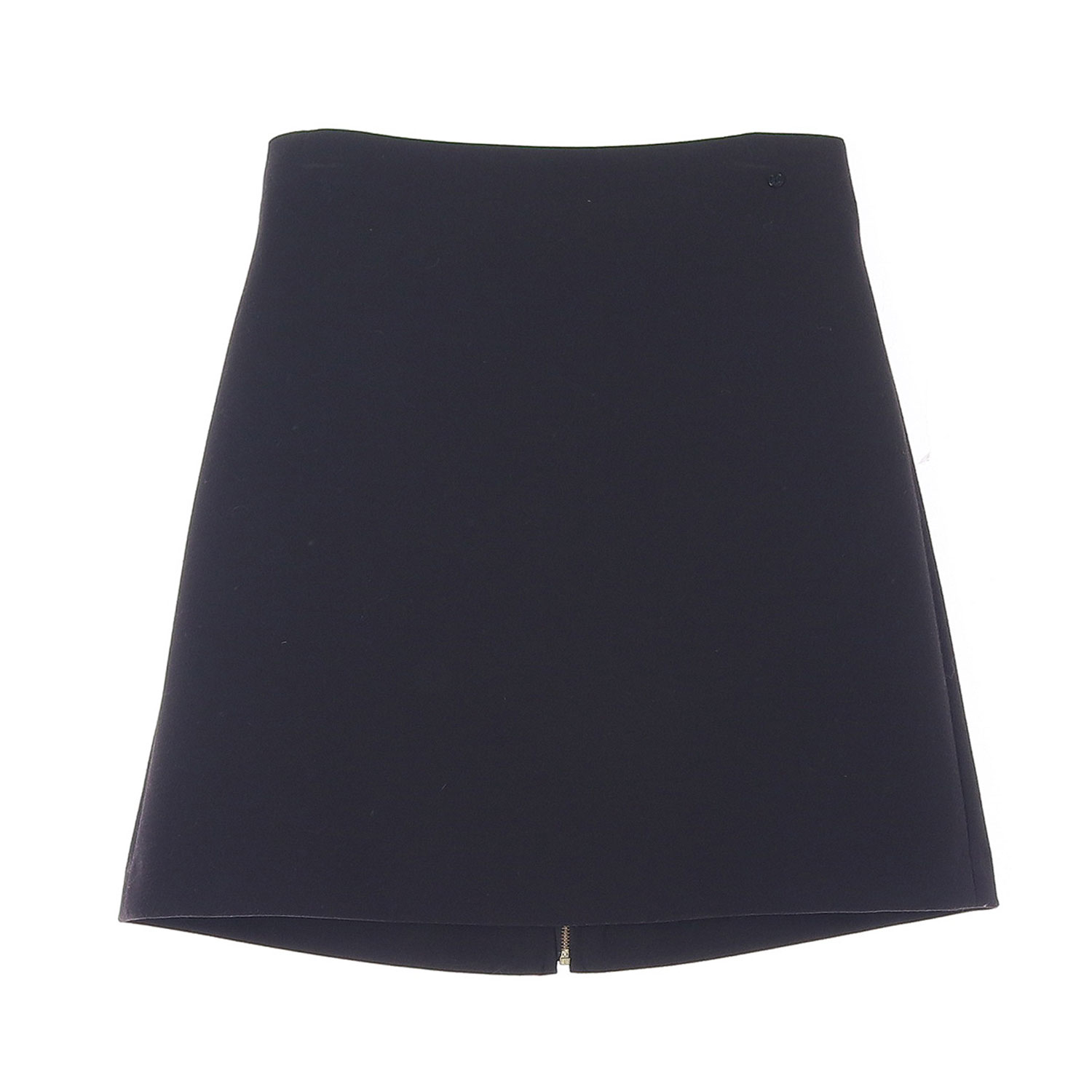 [S]듀엘 A라인 링 집업 미니 스커트 치마