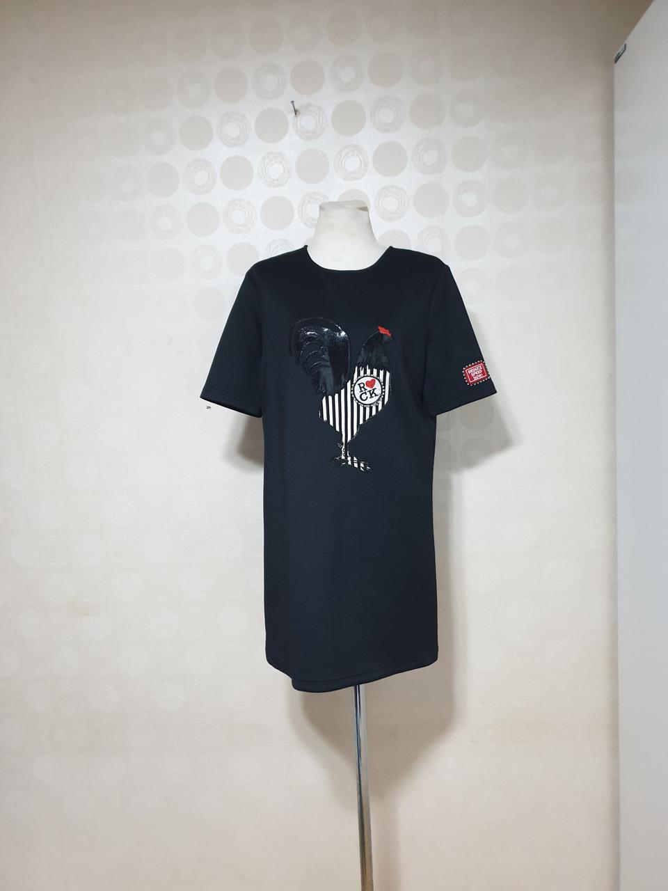 블랙티셔츠66/여성반팔티66/여성롱반팔티66/반팔티66