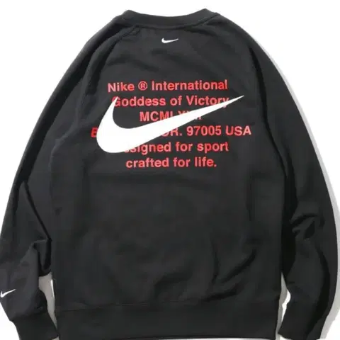 나이키 더블 스우시 맨투맨 새상품 (M,L,XL,XXL)