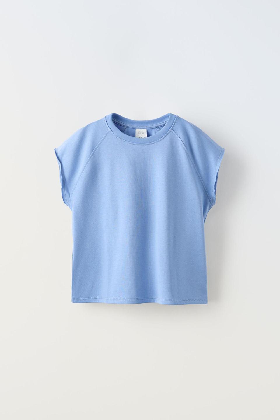 자라키즈 래글런 민소매 티셔츠 6-7y 새상품