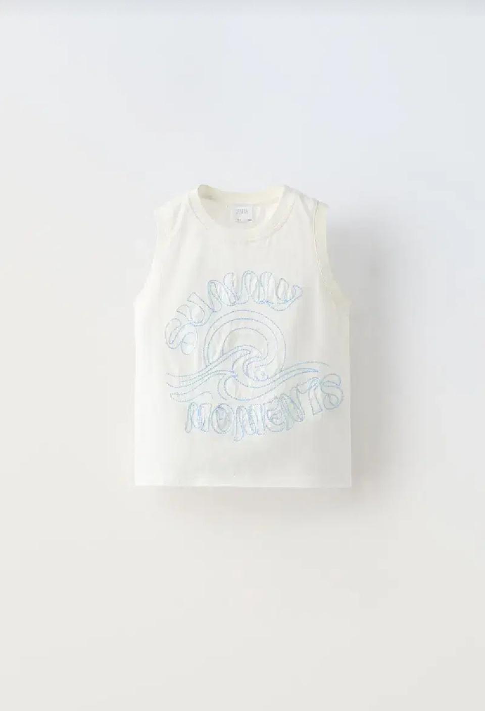 자라키즈 surf 자수티셔츠 8-9y 새상품