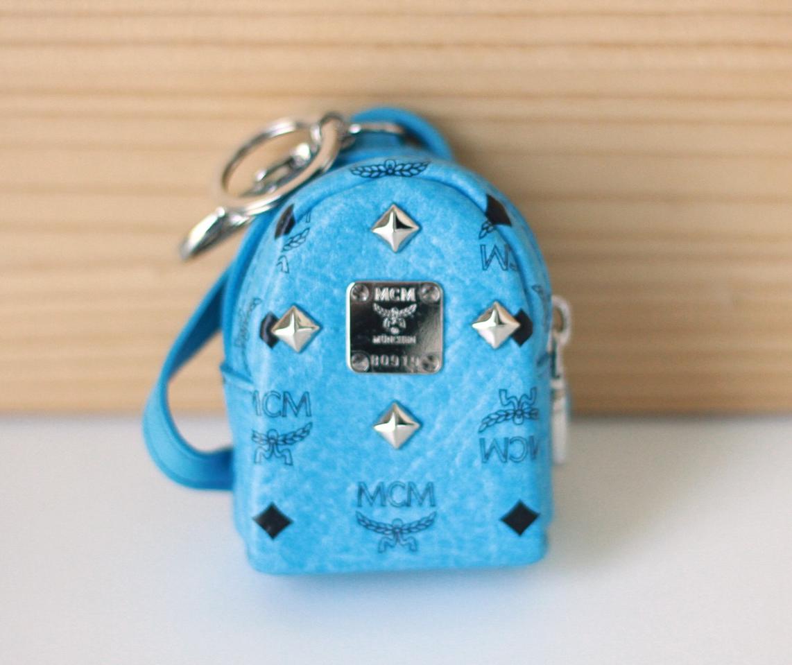 MCM 정품 스타크 미니 백팩 키링