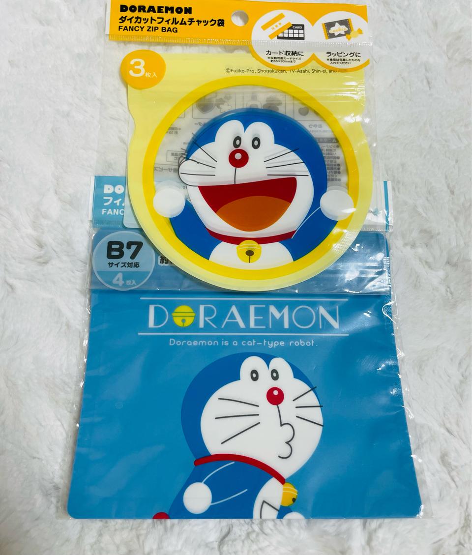 도라에몽 지퍼백 2종