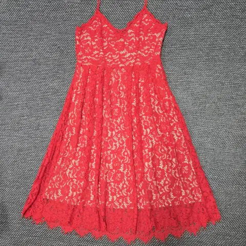 에이치앤엠 H&M 레이스 롱원피스