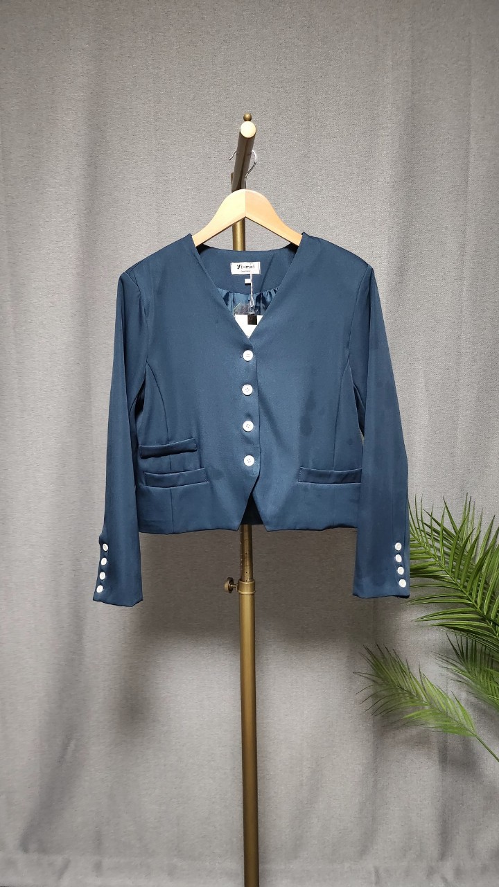 Yi-mei  크롭 자켓 특가