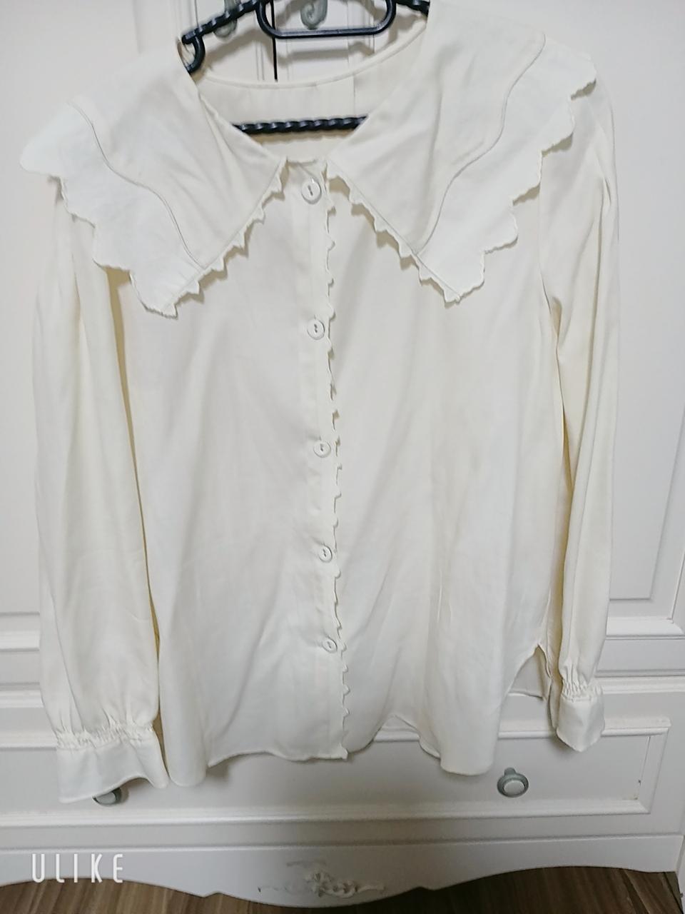 마인  카라 블라우스