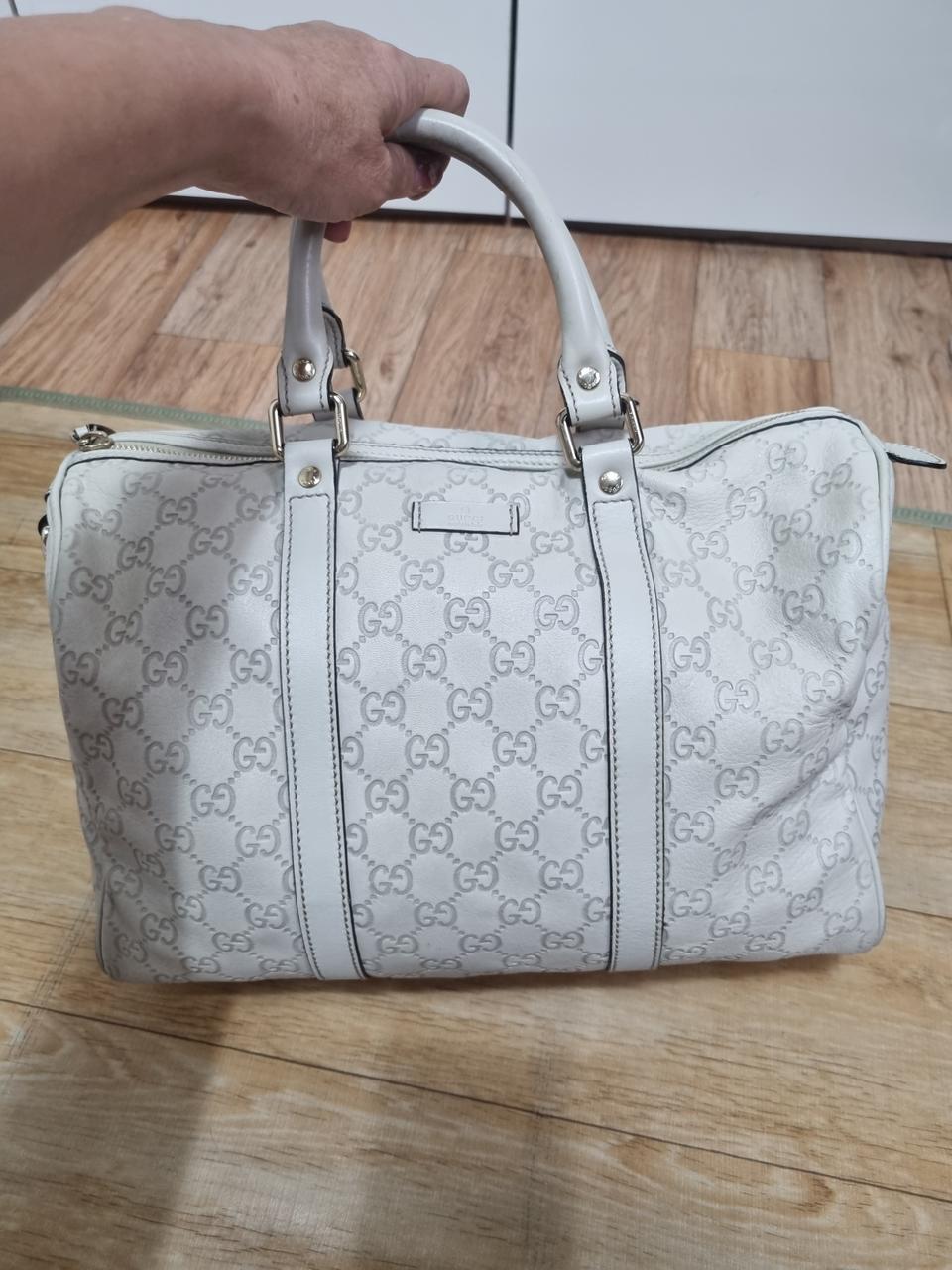 구찌시마레더토트백