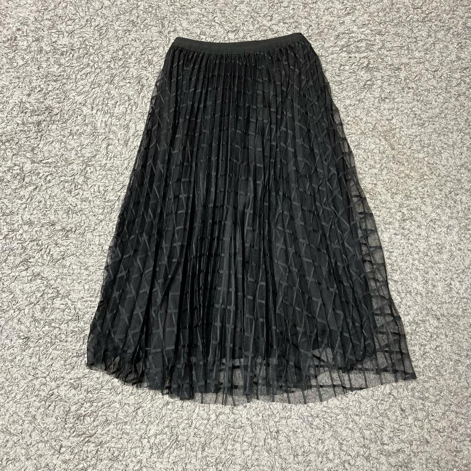 매쉬레이어 밴딩 스커트