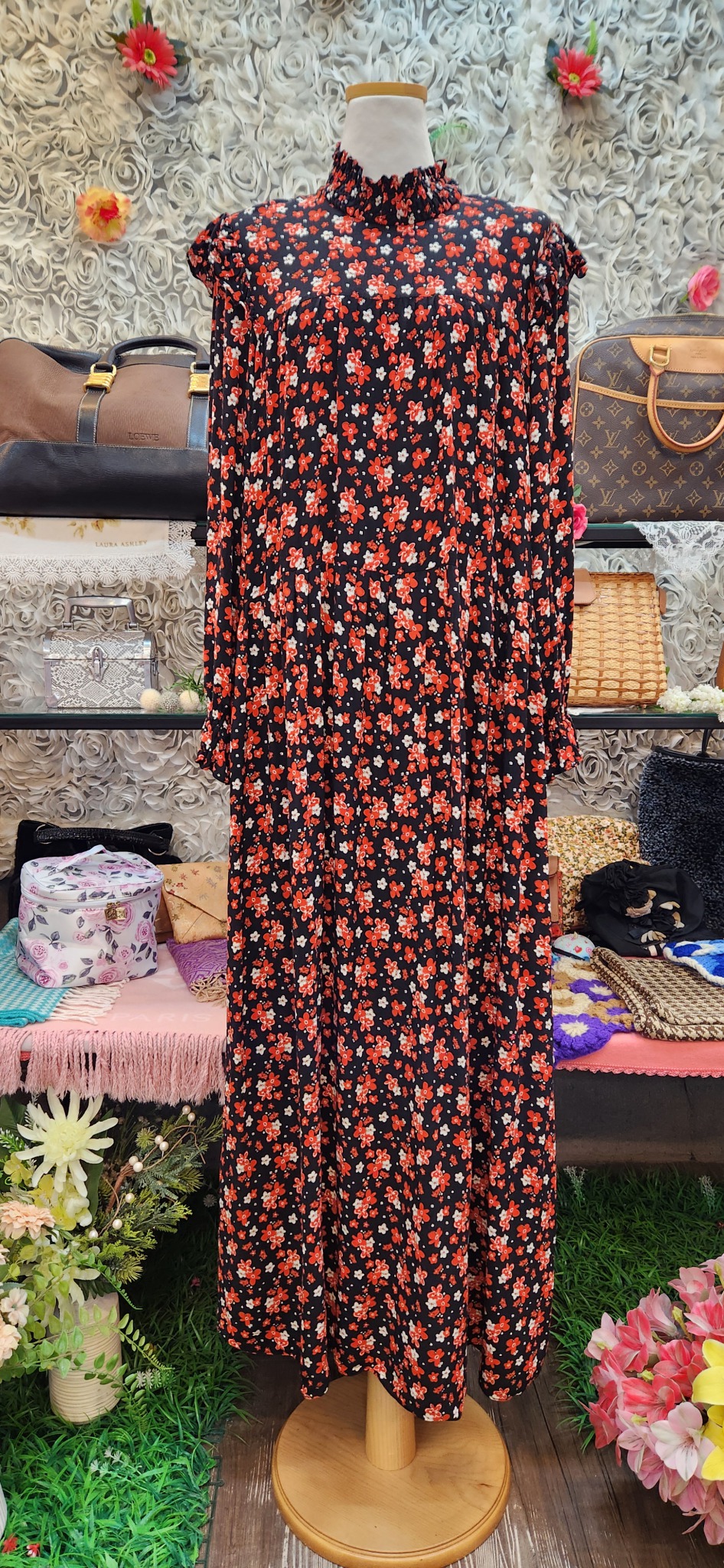 맥시 롱원피스(자라)