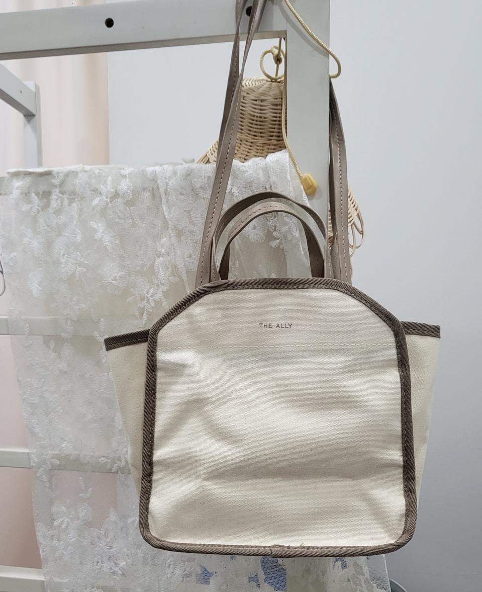 캔버스 에코백 파우치포함 새상품