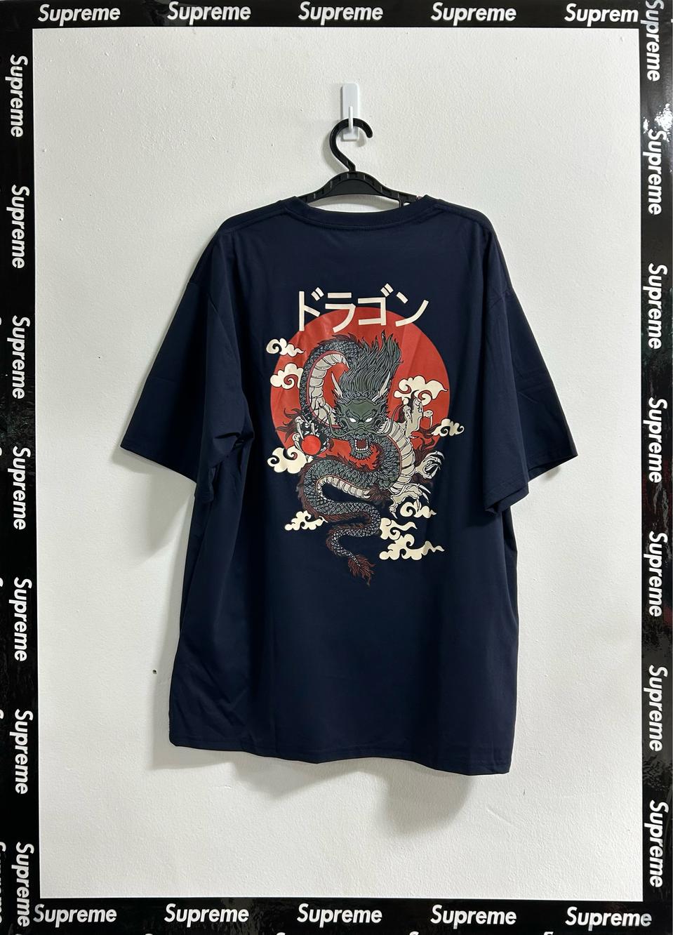 <새상품>빈티지 그래픽 기능성 반팔티셔츠 남성 105사이즈