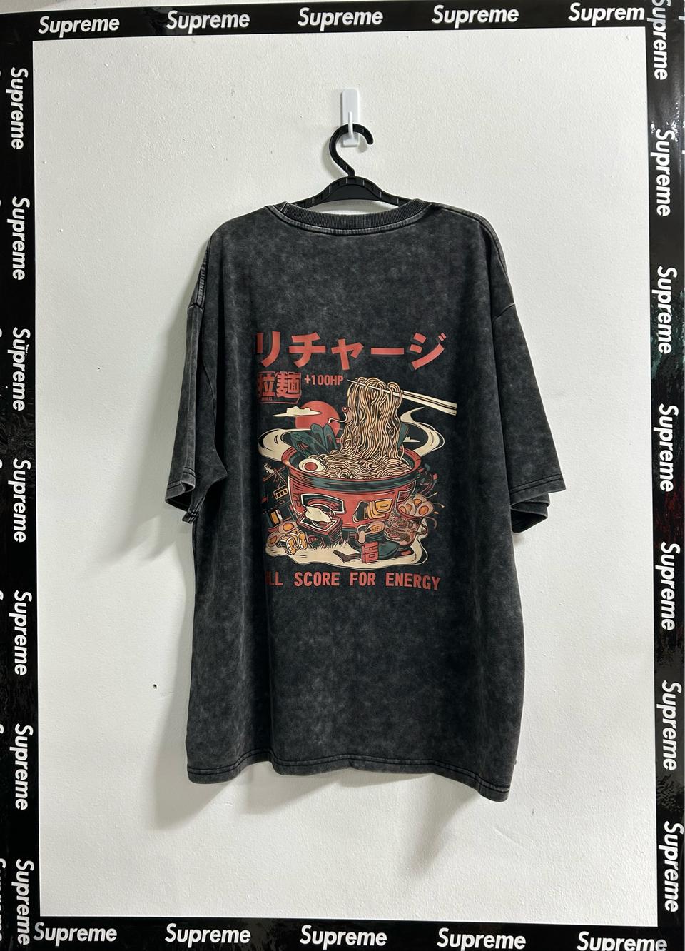 <새상품>스트리트 빈티지 그래픽 반팔티셔츠 105사이즈