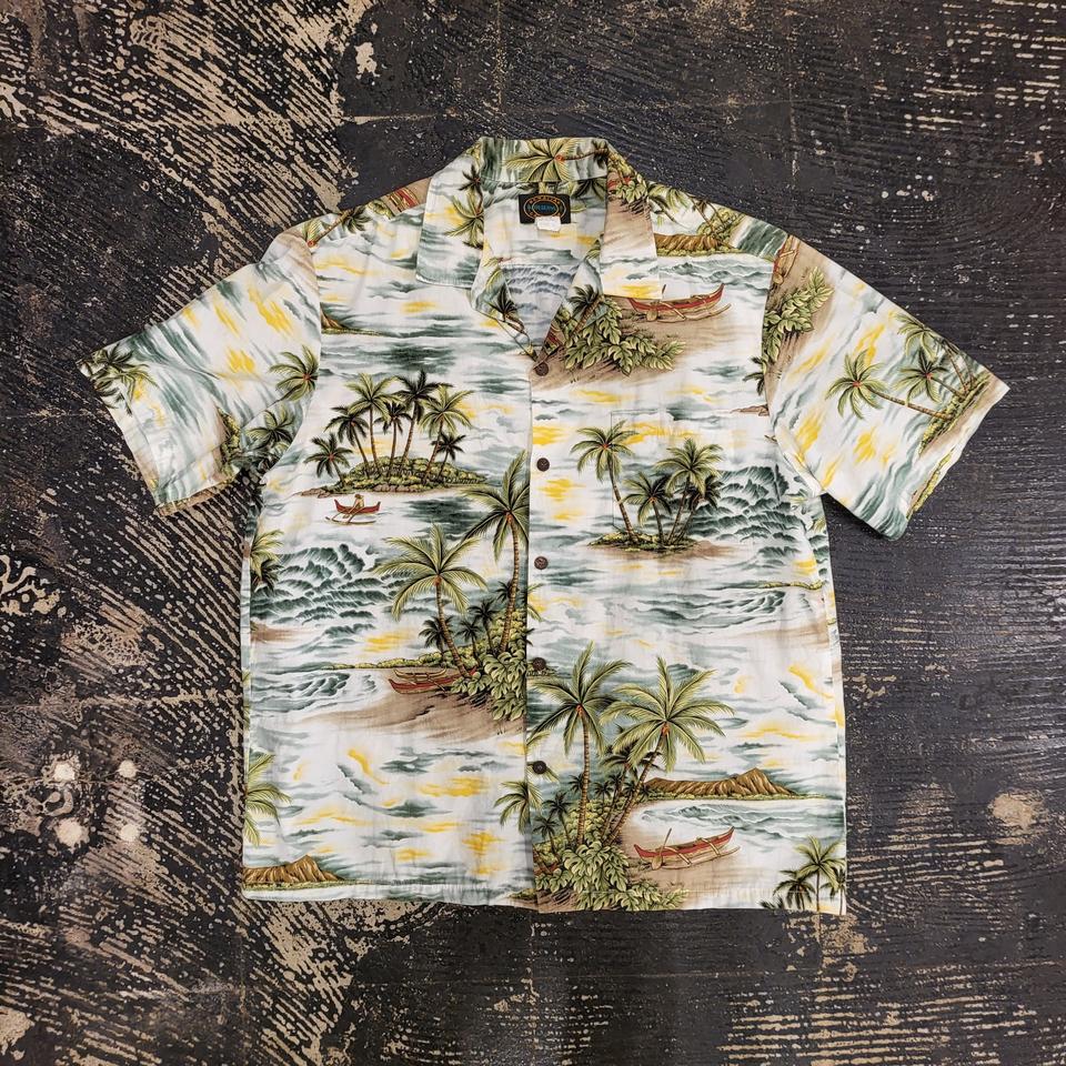 하와이안 셔츠 made in USA (hawaii)