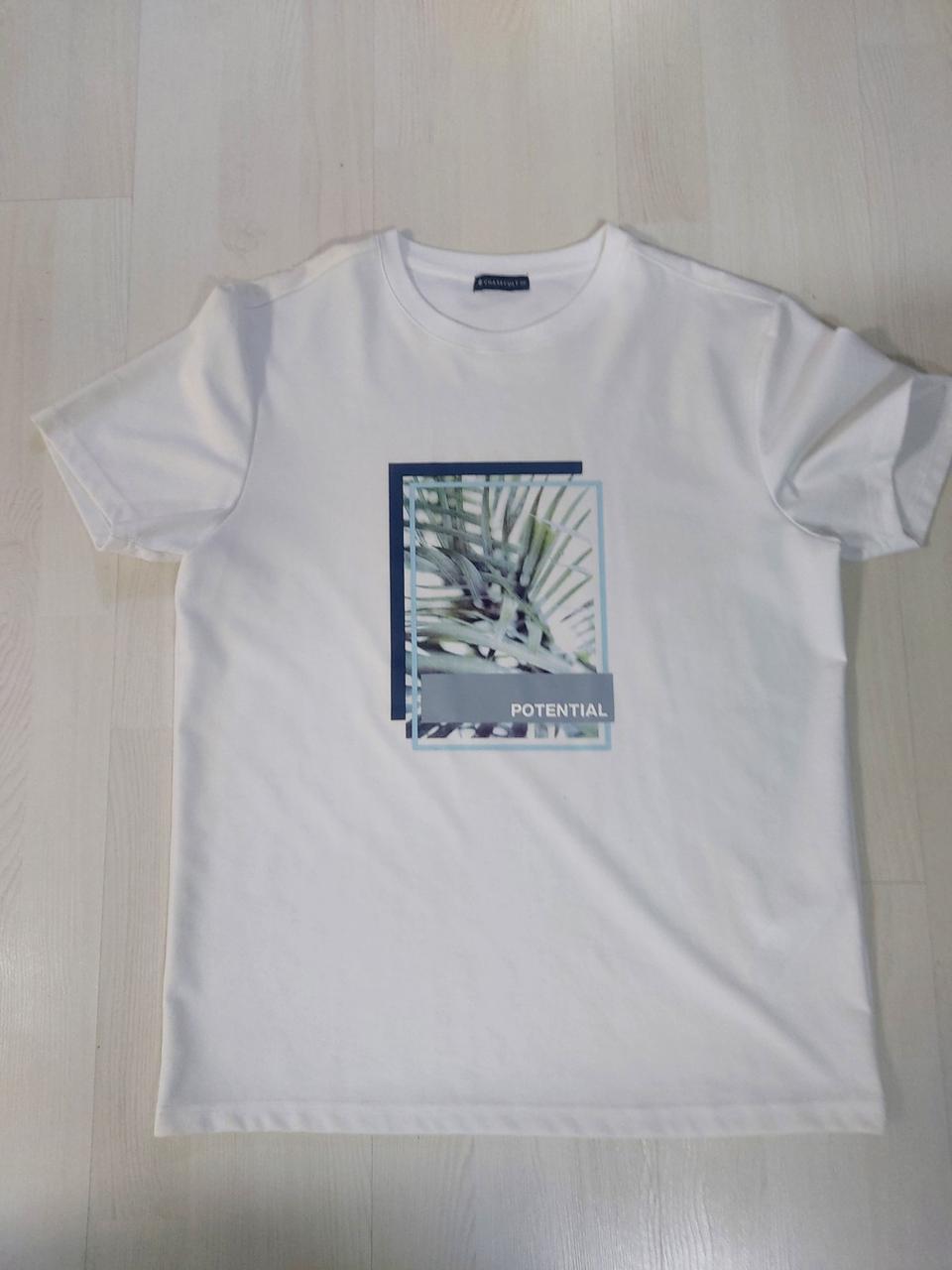 CHASECULT 흰색반팔티