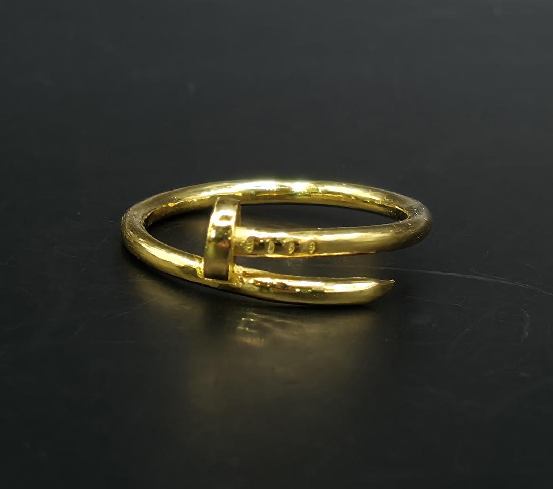 24k 순금 1돈 못 반지