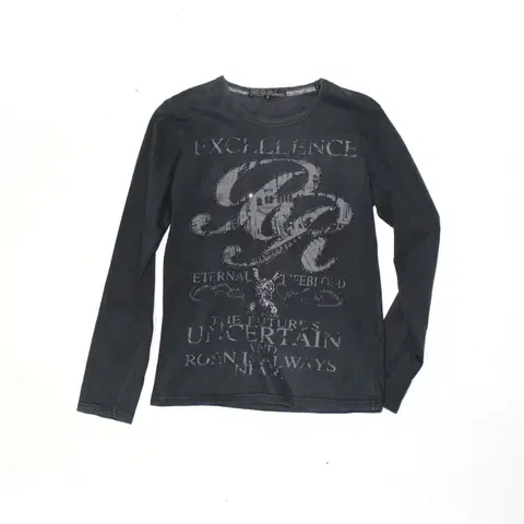 00s JAPAN ROEN 로엔 스왈로브스키 긴팔 티셔츠