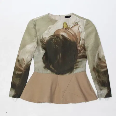 언더커버 Undercover 레이어드 스커트 탑