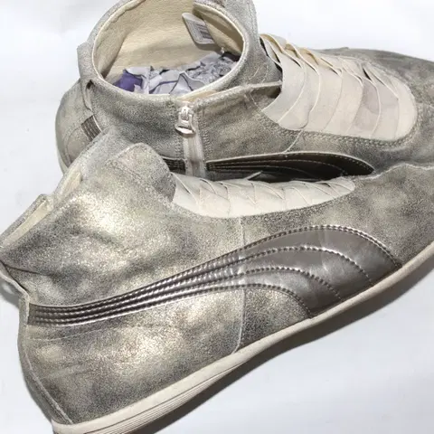 Puma Eskiva Mid Metallic Silver 푸마 미드탑