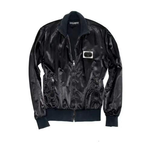 00s 돌체앤가바나 실버플레이트 새틴 블루종