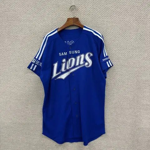삼성 라이온즈 레플 42마킹 야구 유니폼 반팔티 105 D04680