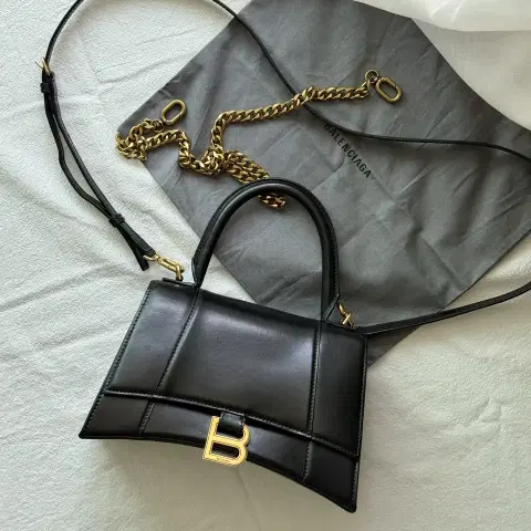 발렌시아가 아워글래스 백 스몰