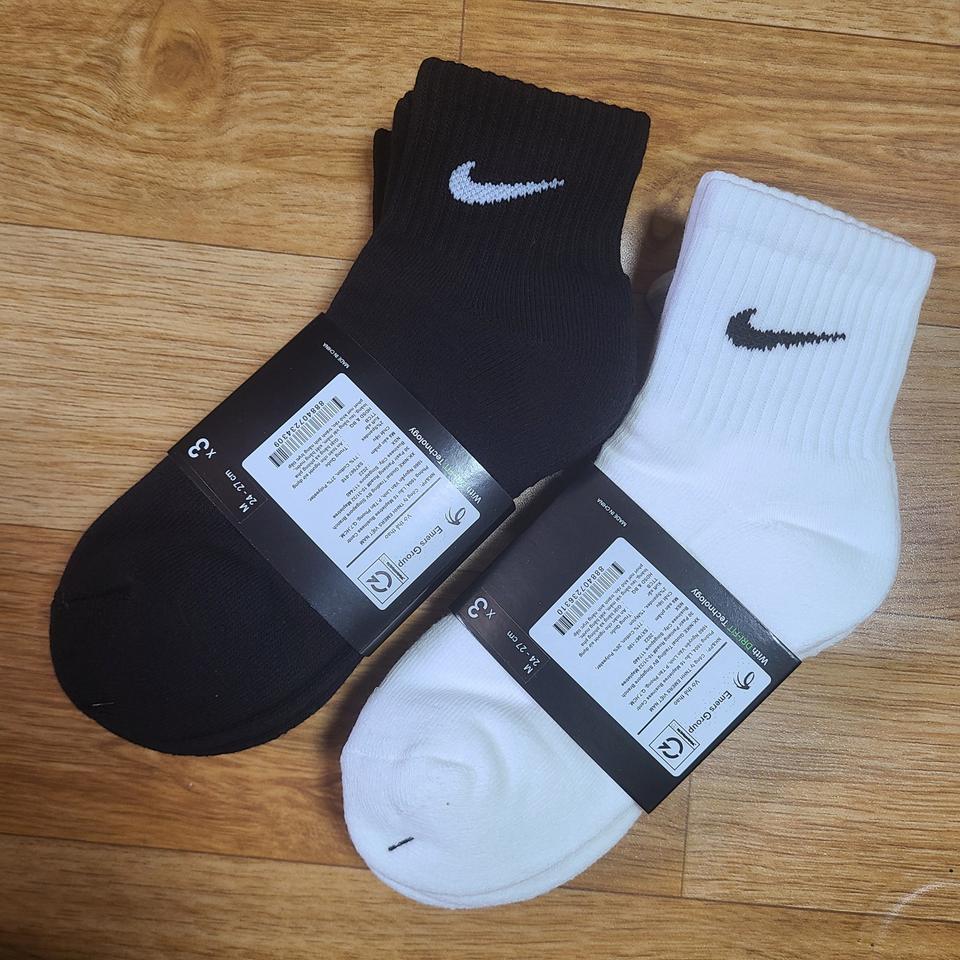 나이키 스우시 단목 발목 양말