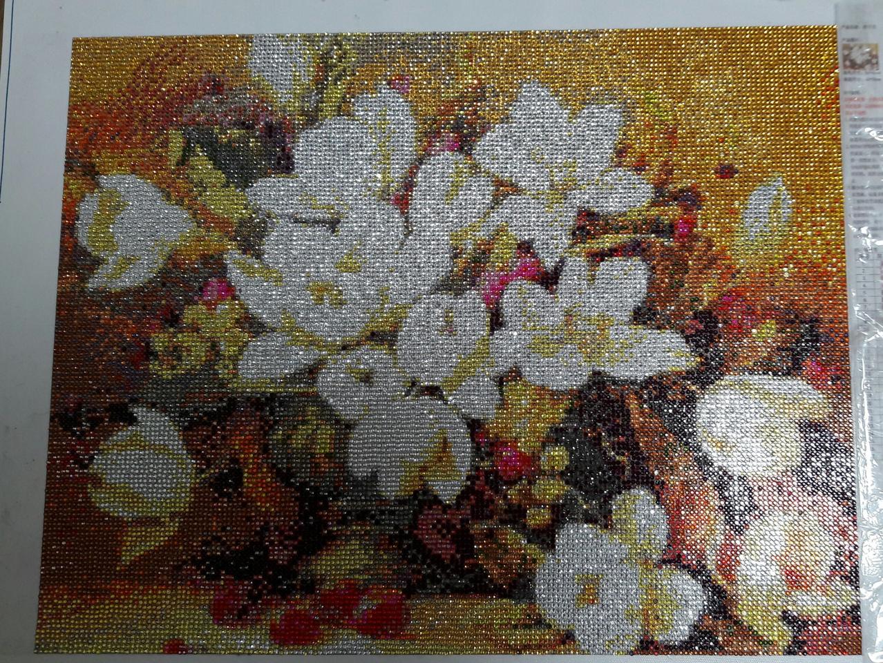 보석 십자수 완성품