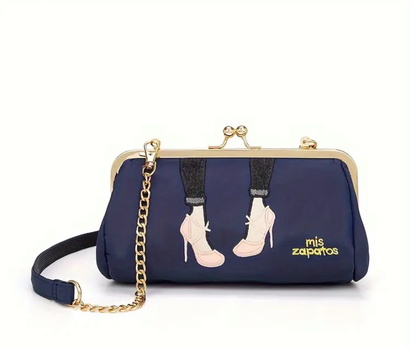 (새상품)똑딱이지갑 클러치 숄더백