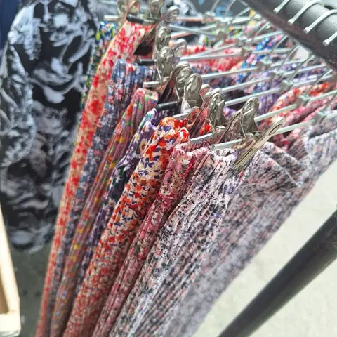 촌캉스 플리츠바지 꽃바지 할매바지 ㅡ99까지