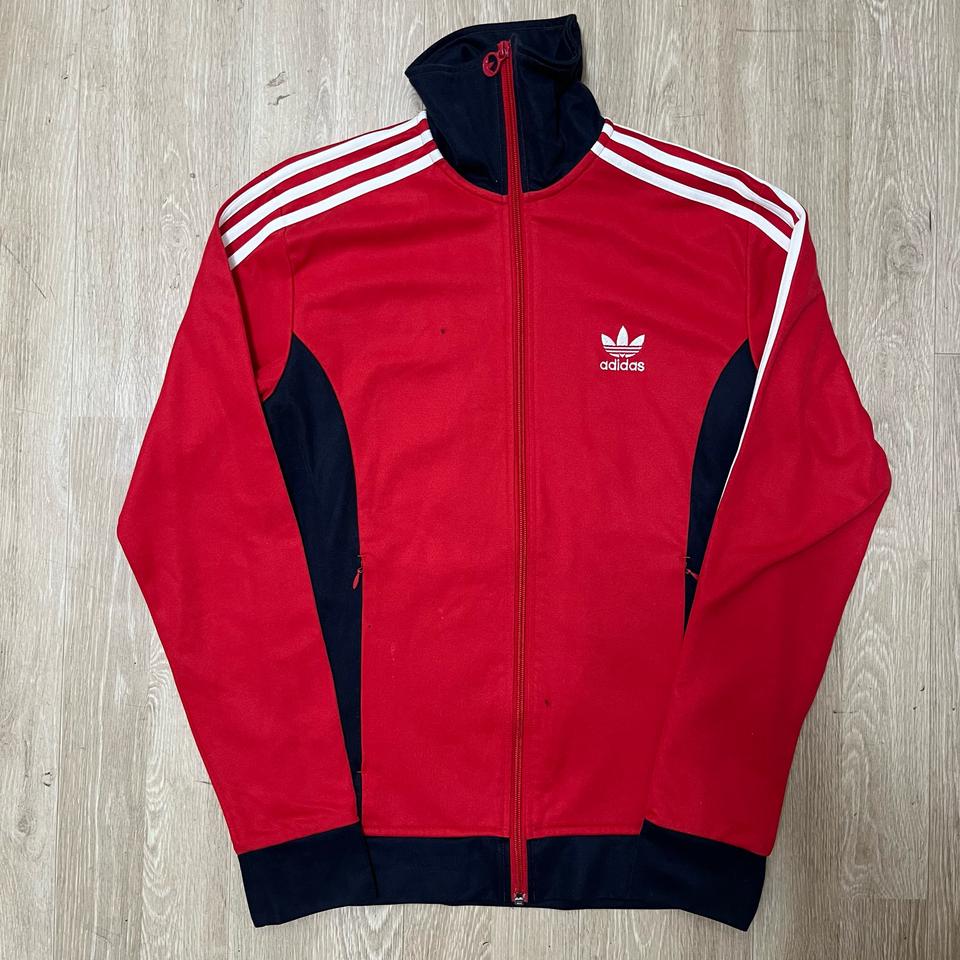 아디다스 파이어베이스 사이드라인 오리지널 로고 트랙탑 져지 자켓 M/95