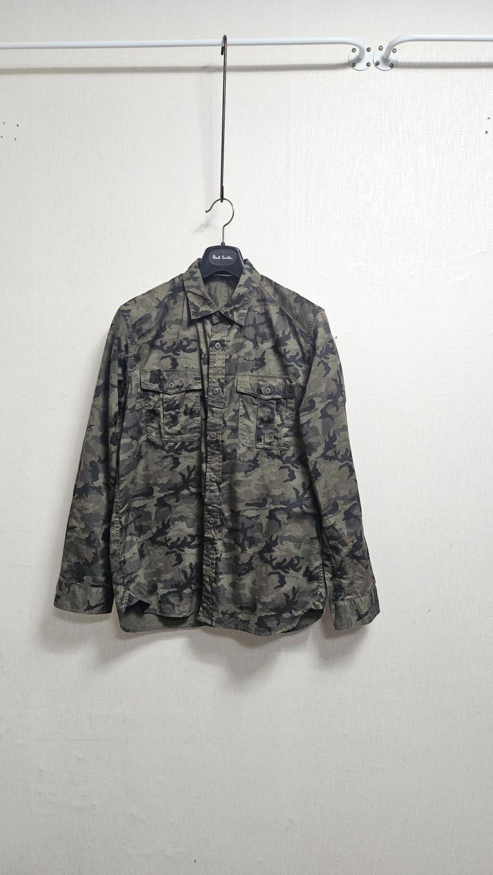 일본수입  GU밀리터리 남방 M사이즈