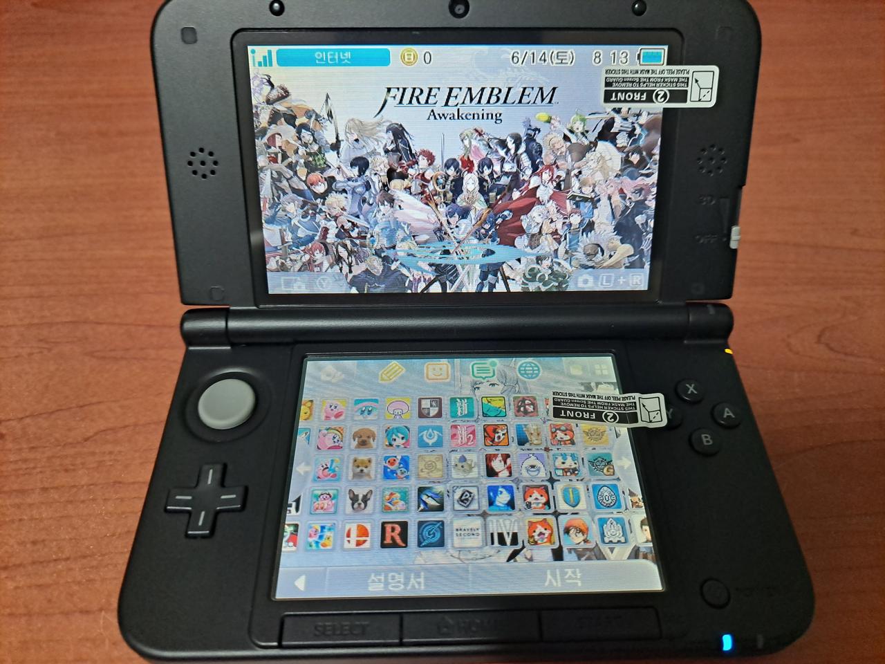 닌텐도 3DS XL 레드x블랙 256G