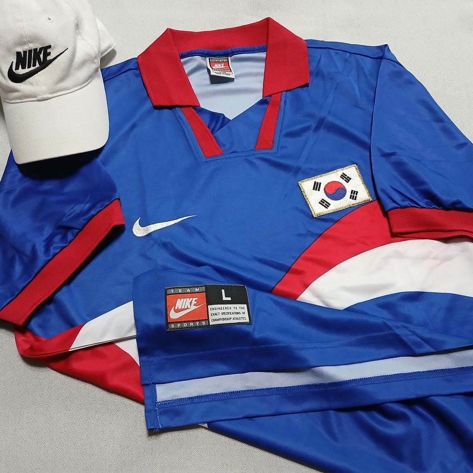 Nike 96 98 나이키 국대 유니폼 반팔 져지 블록코어