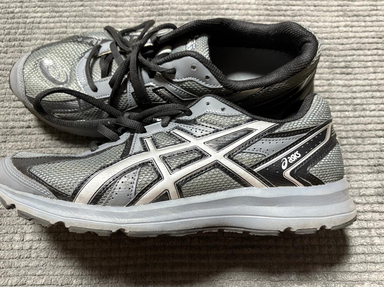 아식스 조그100 운동화 275 그레이