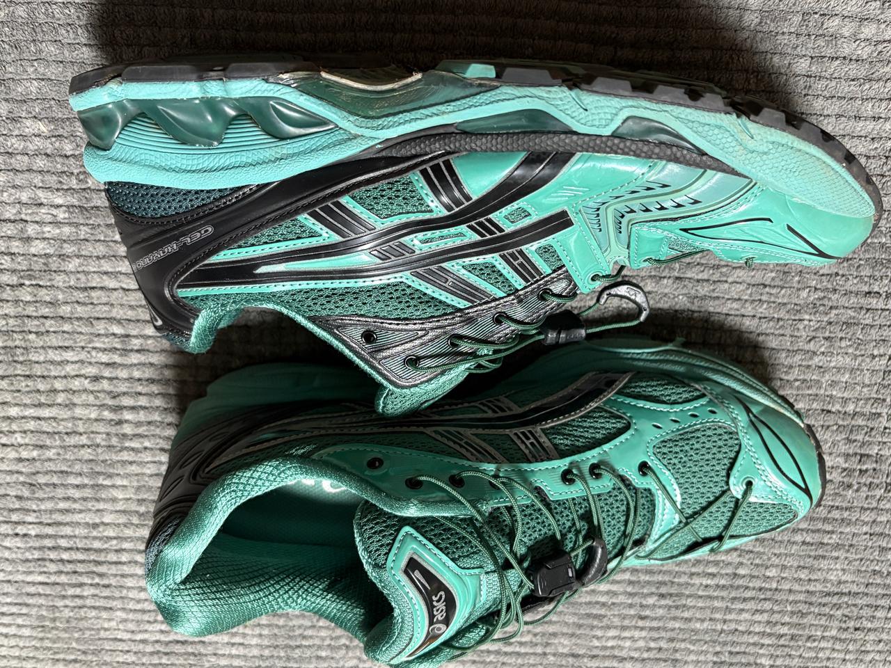 아식스 언어펙티드 콜라보 젤카야노14그린 275사이즈