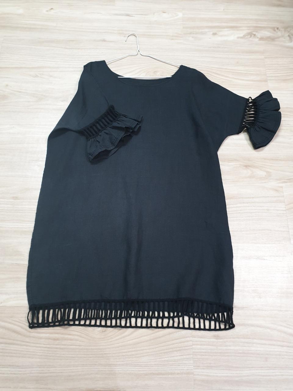 소매가 이쁜 마 블라우스 88