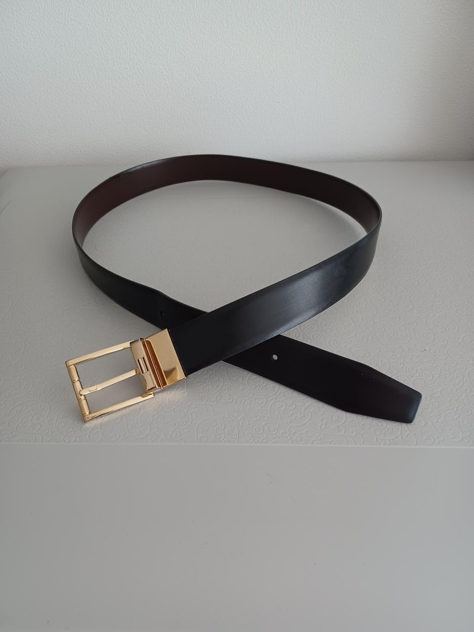 금장 발리 양면 가죽벨트 정품