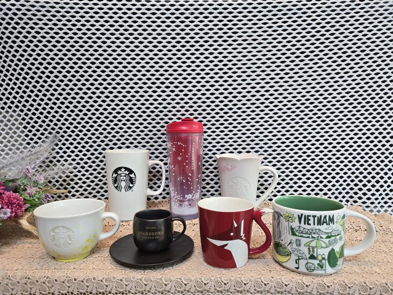 스타벅스 머그와 커피잔 7점.미사용