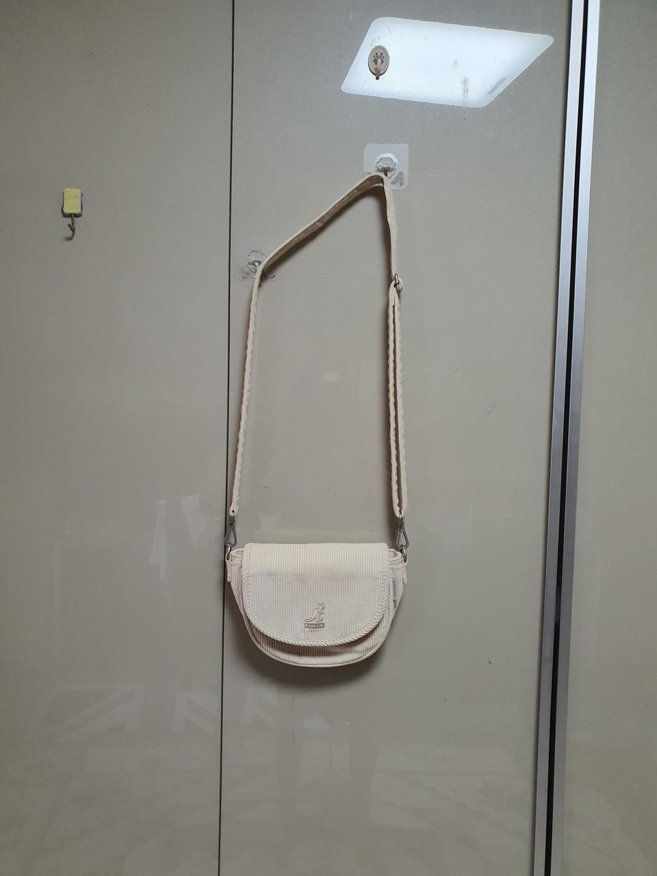 캉골 코듀로이 미니 크로스백