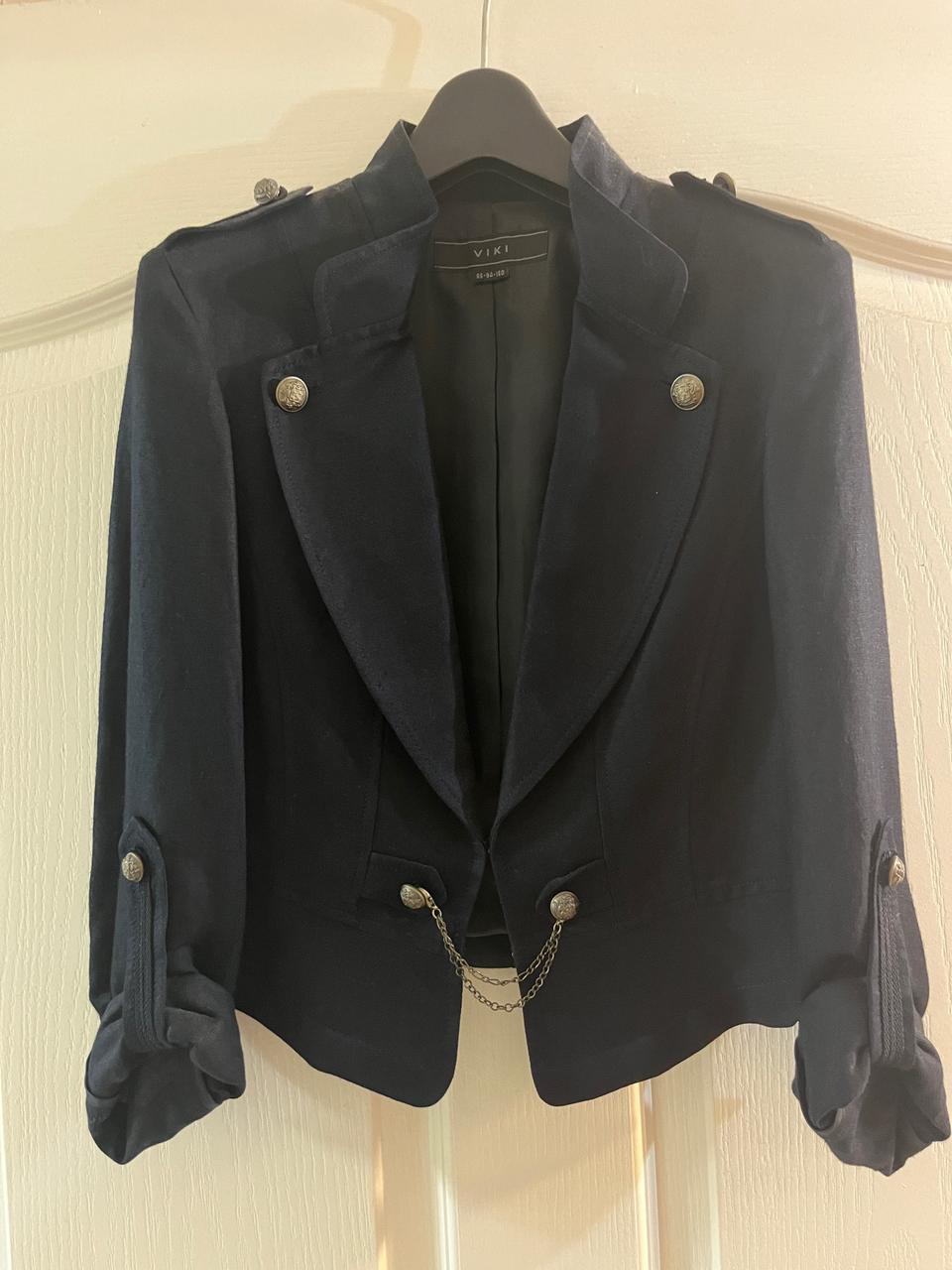 비키 리넨 자켓