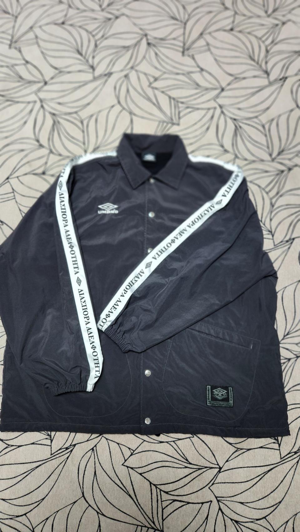 UMBRO × Diaspora skateboards 코치 재킷