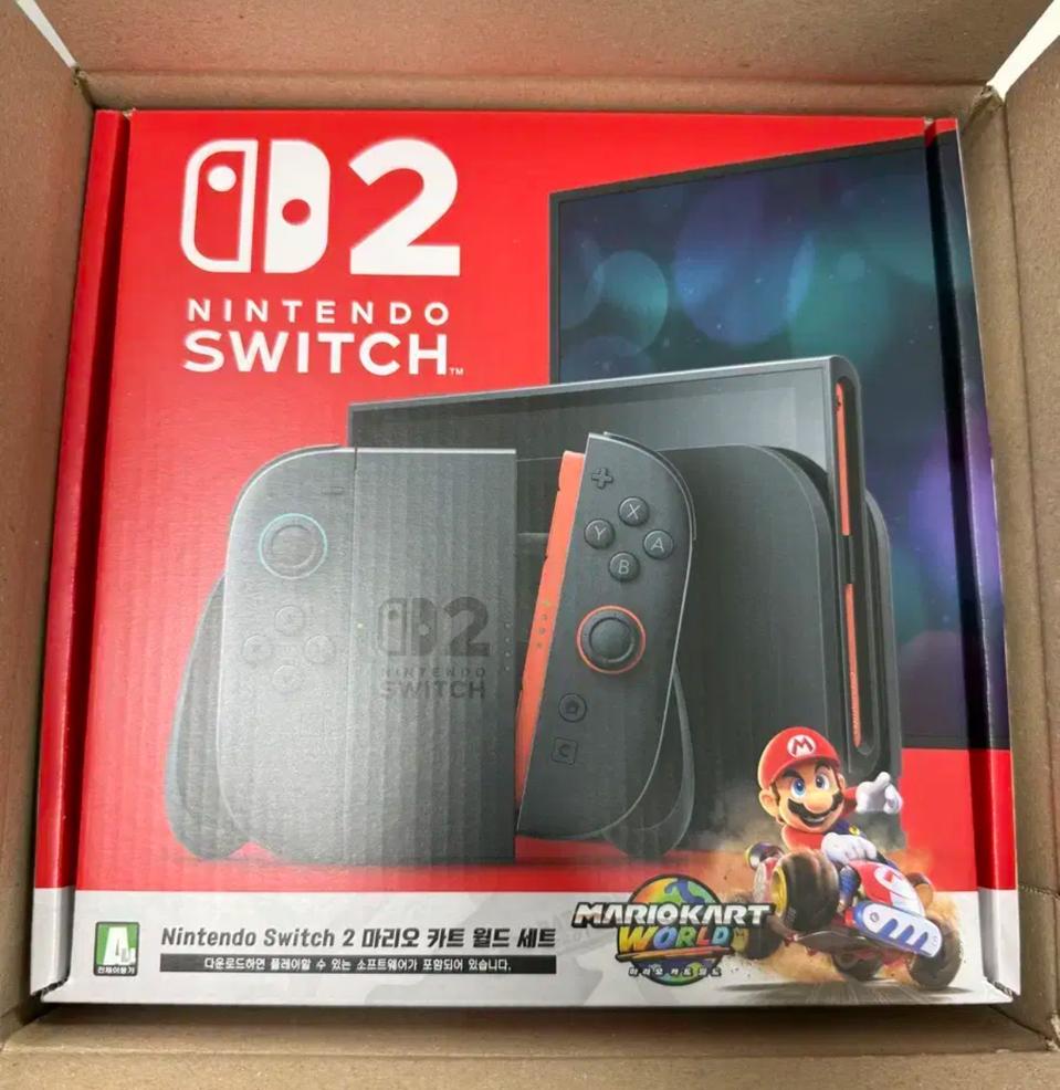 [미개봉]닌텐도 스위치2 마리오카트 세트