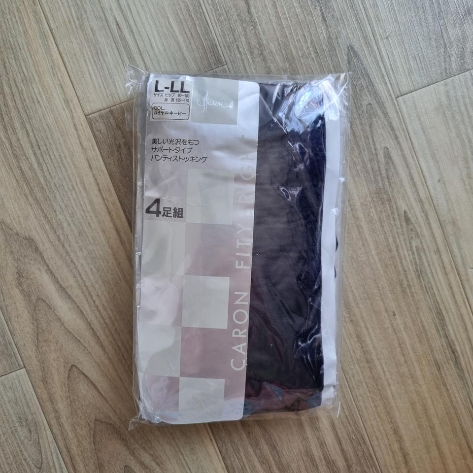 일본수입 CARON 팬티스타킹 L~LL 4장일괄