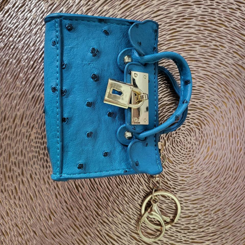 미니 가죽가방 키링